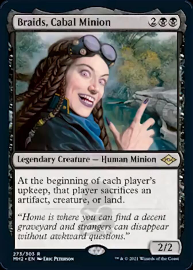 Braids, Cabal Minion (Foil Etched) [Modern Horizons 2] | Devastation Store