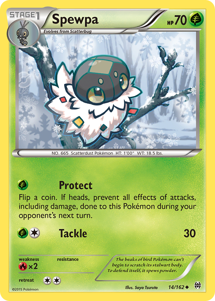 Spewpa (14/162) [XY: BREAKthrough] | Devastation Store