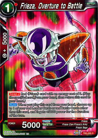 Frieza, Overture to Battle [TB3-005] | Devastation Store