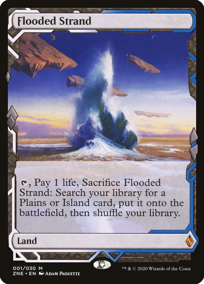 Flooded Strand (Expeditions) [Zendikar Rising Expeditions] | Devastation Store