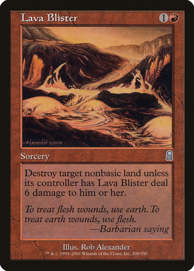 Lava Blister [Odyssey] | Devastation Store