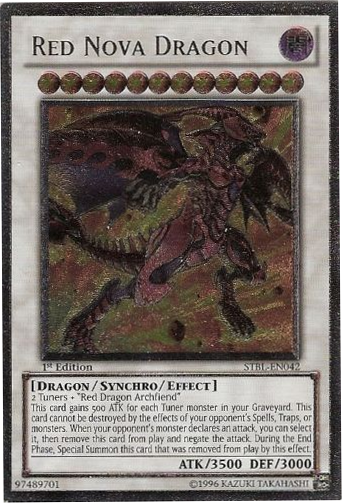 Red Nova Dragon [STBL-EN042] Ultimate Rare | Devastation Store