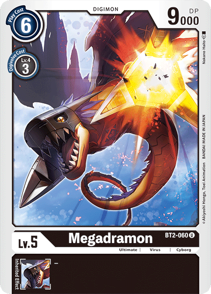 Megadramon [BT2-060] [Release Special Booster Ver.1.0] | Devastation Store