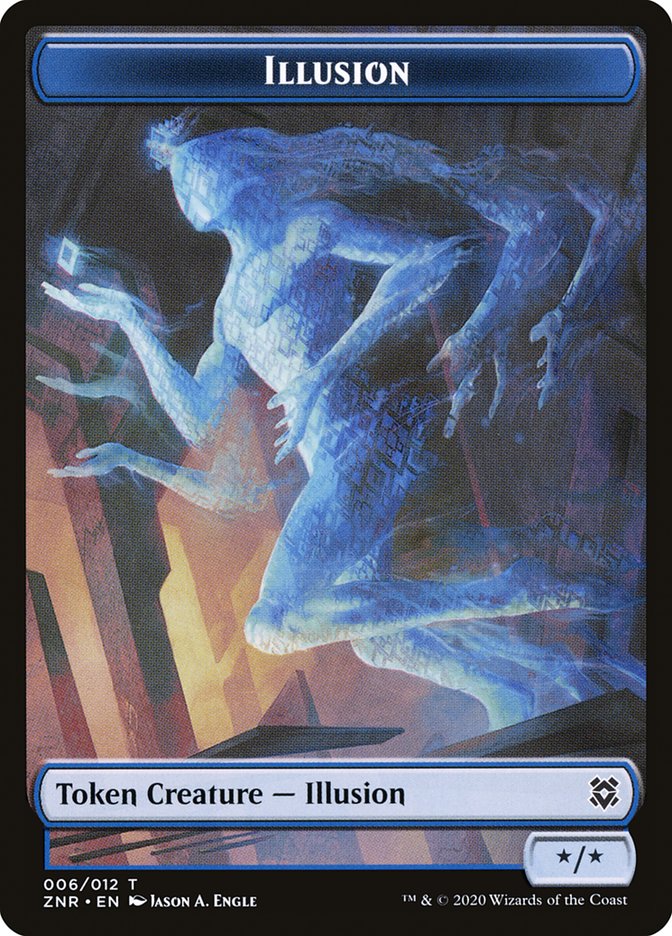 Illusion [Zendikar Rising Tokens] | Devastation Store