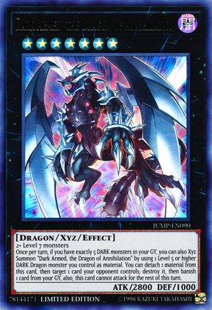 Dark Armed, the Dragon of Annihilation [JUMP-EN090] Ultra Rare | Devastation Store