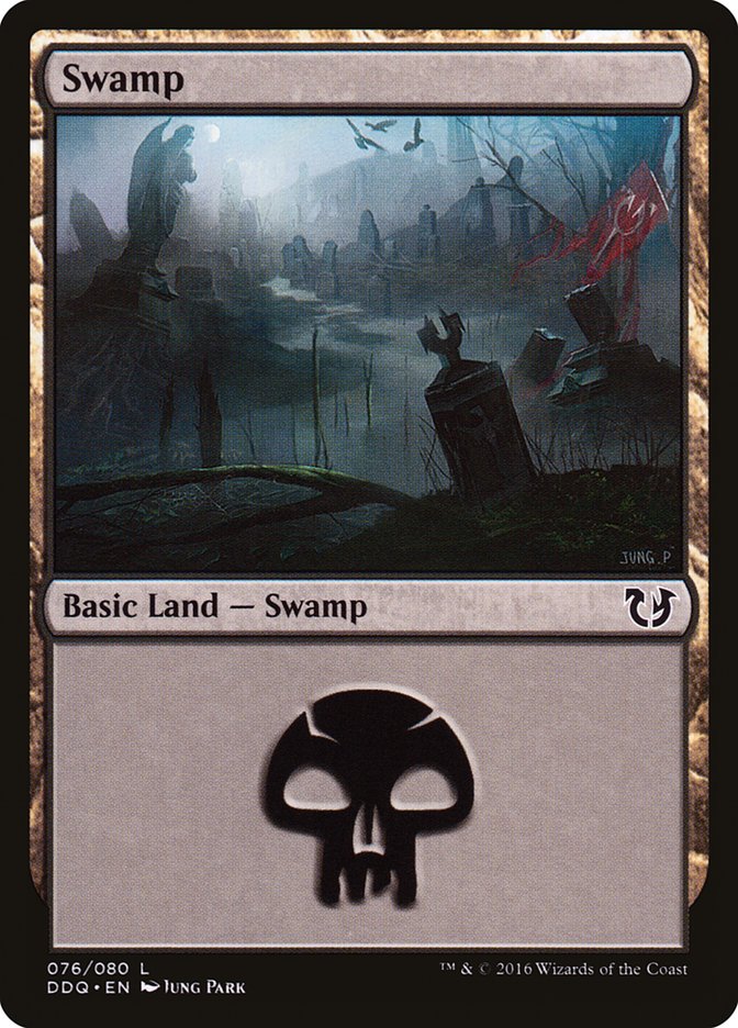 Swamp (76) [Duel Decks: Blessed vs. Cursed] - Devastation Store | Devastation Store