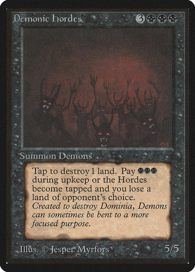Demonic Hordes [Limited Edition Beta] | Devastation Store