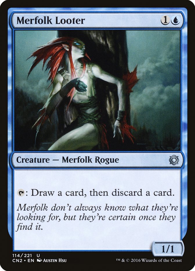 Merfolk Looter [Conspiracy: Take the Crown] - Devastation Store | Devastation Store