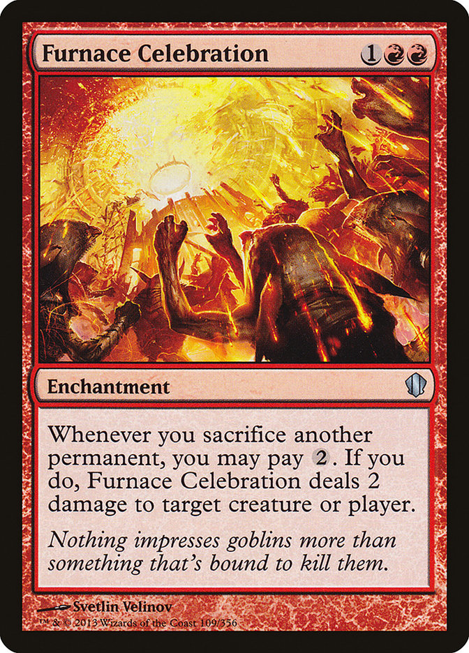 Furnace Celebration [Commander 2013] | Devastation Store