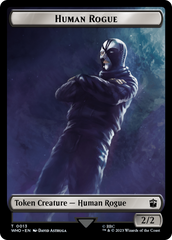 Human Rogue // Clue (0021) Double-Sided Token [Doctor Who Tokens] | Devastation Store