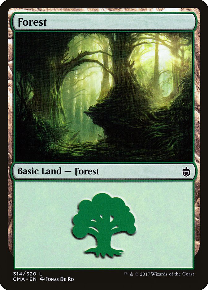 Forest (314) [Commander Anthology] | Devastation Store