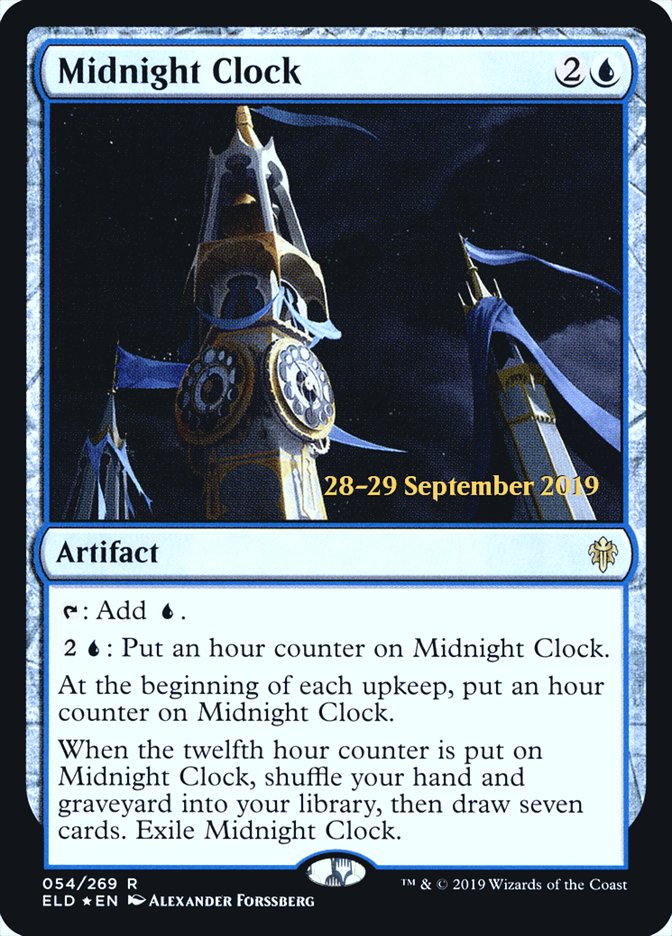 Midnight Clock  [Throne of Eldraine Prerelease Promos] | Devastation Store