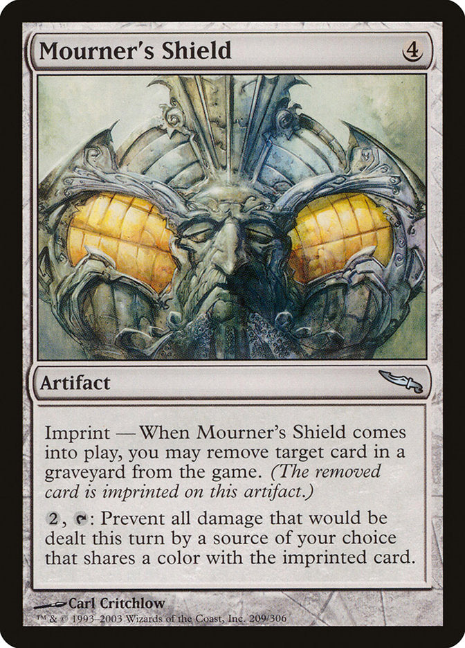 Mourner's Shield [Mirrodin] - Devastation Store | Devastation Store