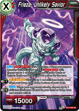 Frieza, Unlikely Savior (BT14-003) [Cross Spirits] | Devastation Store