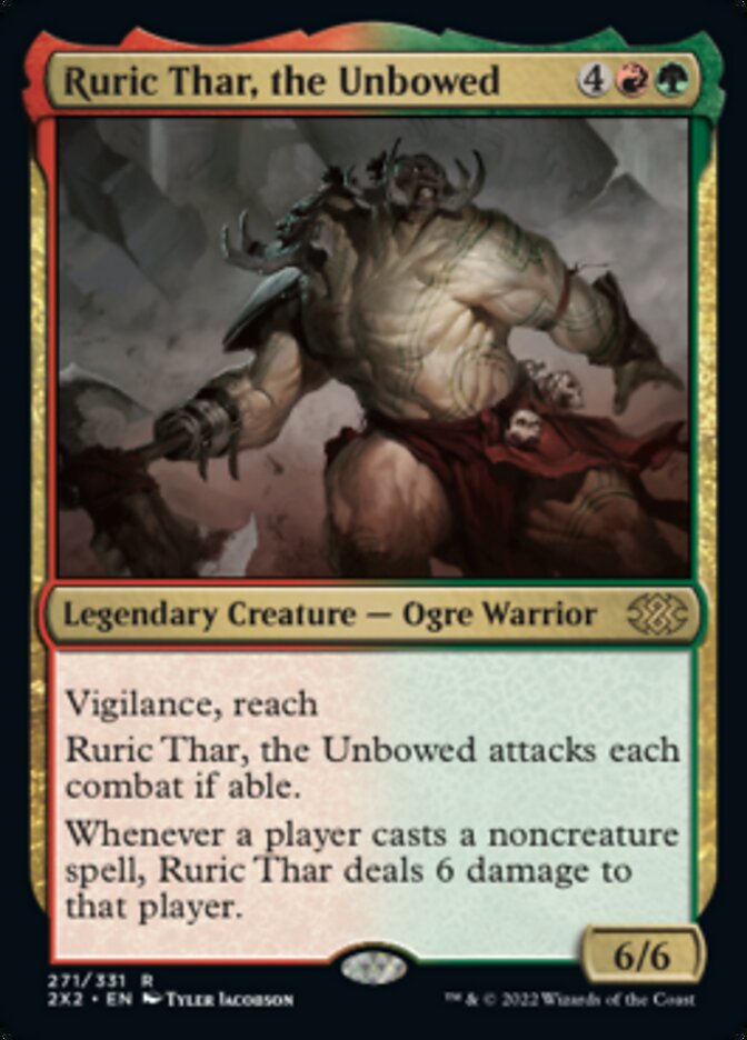 Ruric Thar, the Unbowed [Double Masters 2022] | Devastation Store