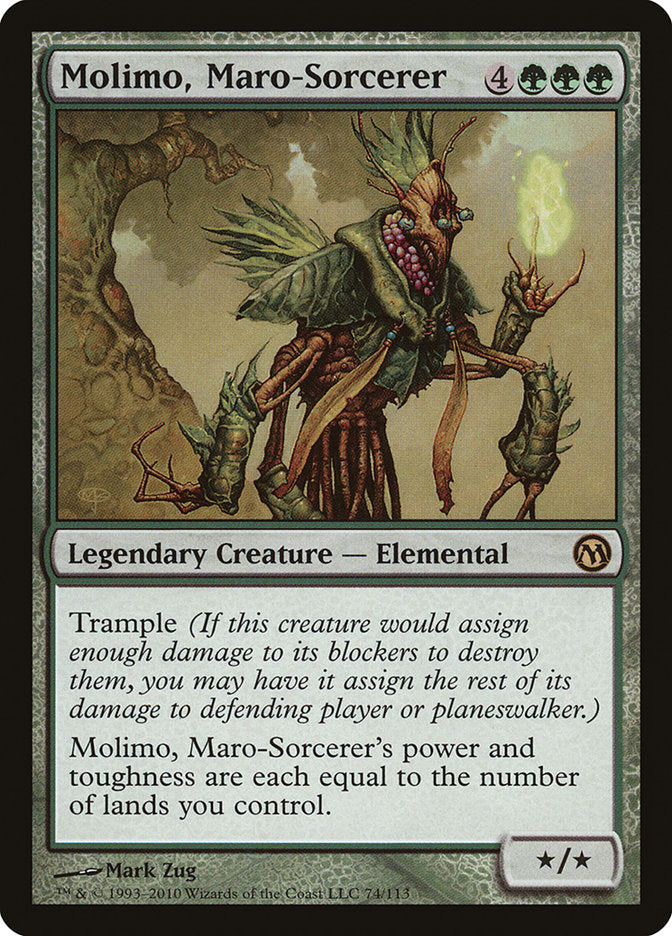 Molimo, Maro-Sorcerer [Duels of the Planeswalkers] - Devastation Store | Devastation Store