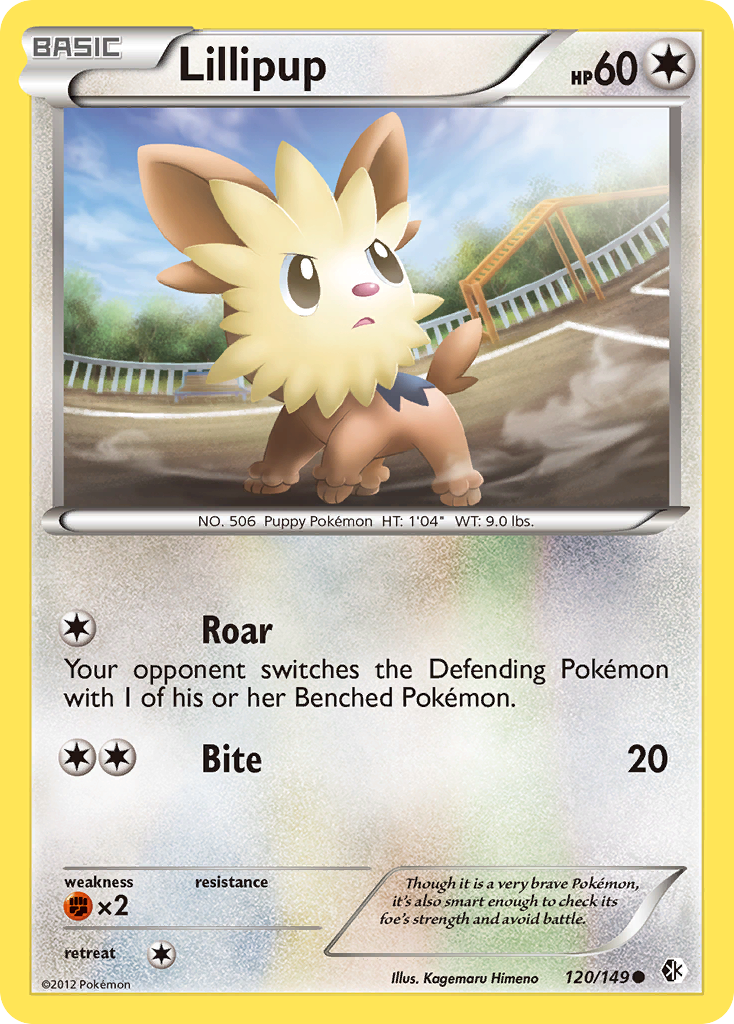 Lillipup (120/149) [Black & White: Boundaries Crossed] | Devastation Store