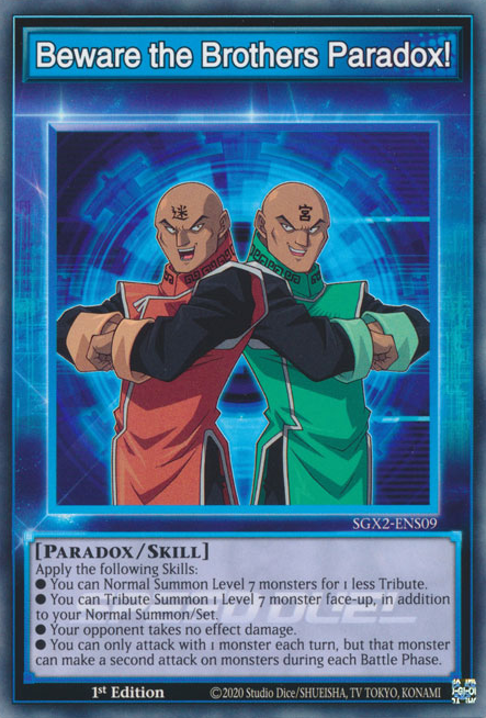 Beware the Brothers Paradox! [SGX2-ENS09] Common | Devastation Store