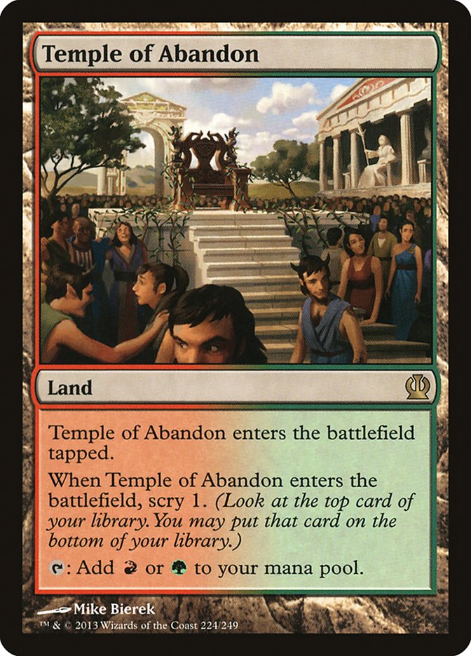 Temple of Abandon [Theros] - Devastation Store | Devastation Store