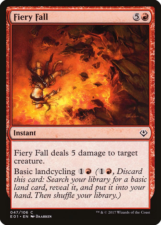 Fiery Fall [Archenemy: Nicol Bolas] | Devastation Store