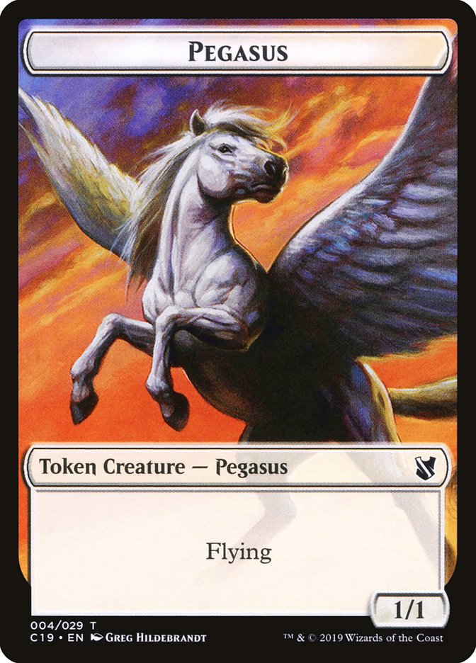 Pegasus [Commander 2019 Tokens] | Devastation Store