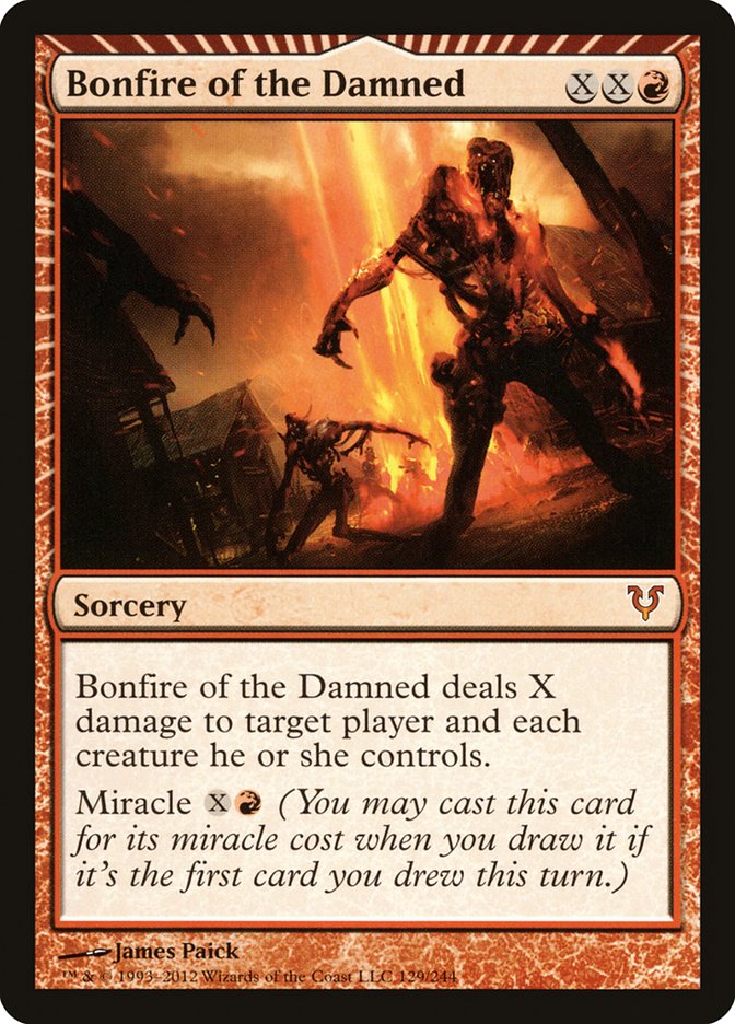 Bonfire of the Damned [Avacyn Restored] | Devastation Store