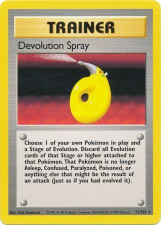 Devolution Spray (72/102) [Base Set Unlimited] | Devastation Store