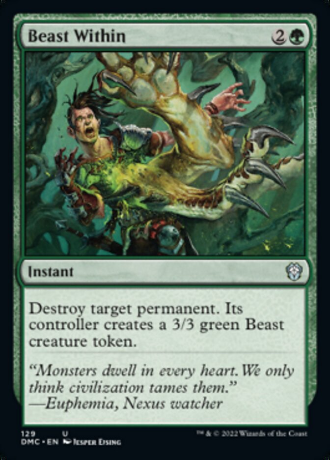 Beast Within [Dominaria United Commander] | Devastation Store