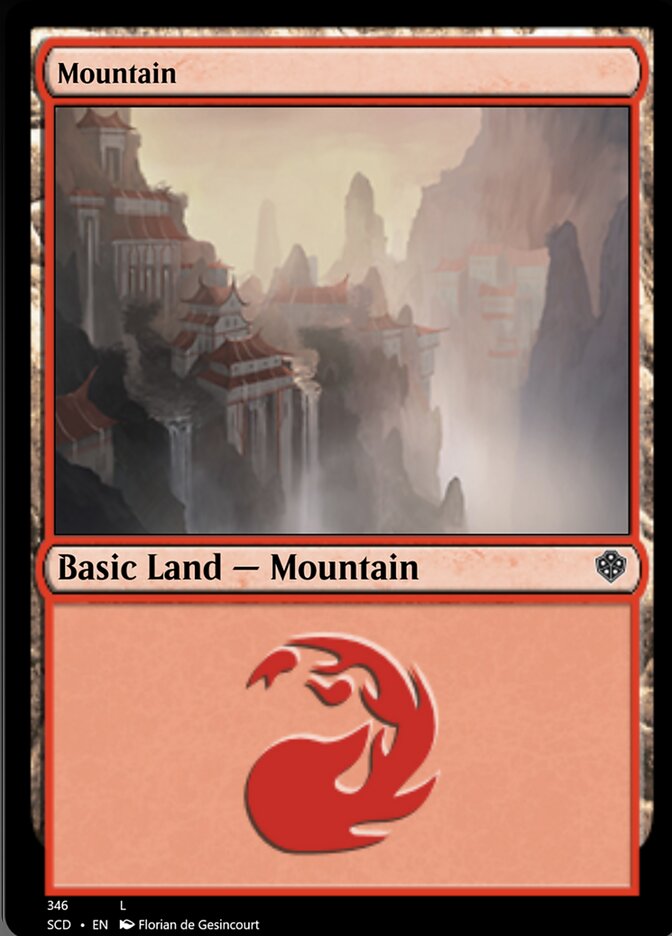 Mountain (346) [Starter Commander Decks] | Devastation Store