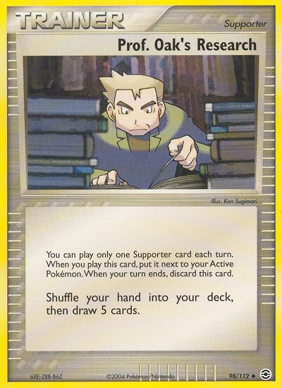 Prof. Oak's Research (98/112) [EX: FireRed & LeafGreen] | Devastation Store