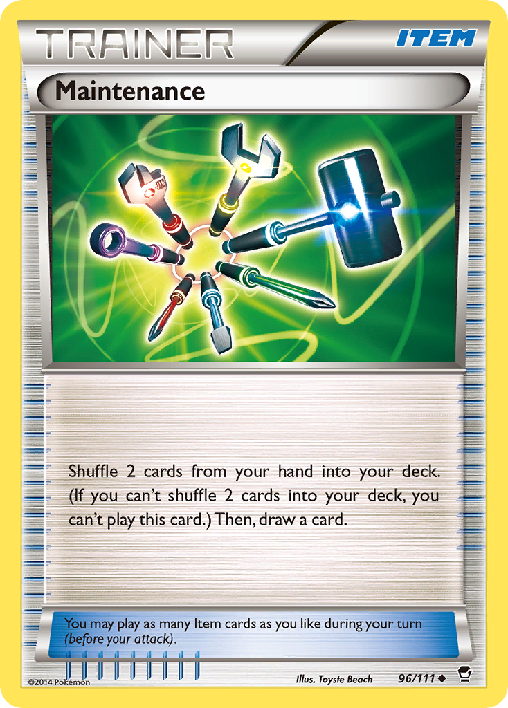 Maintenance (96/111) [XY: Furious Fists] | Devastation Store