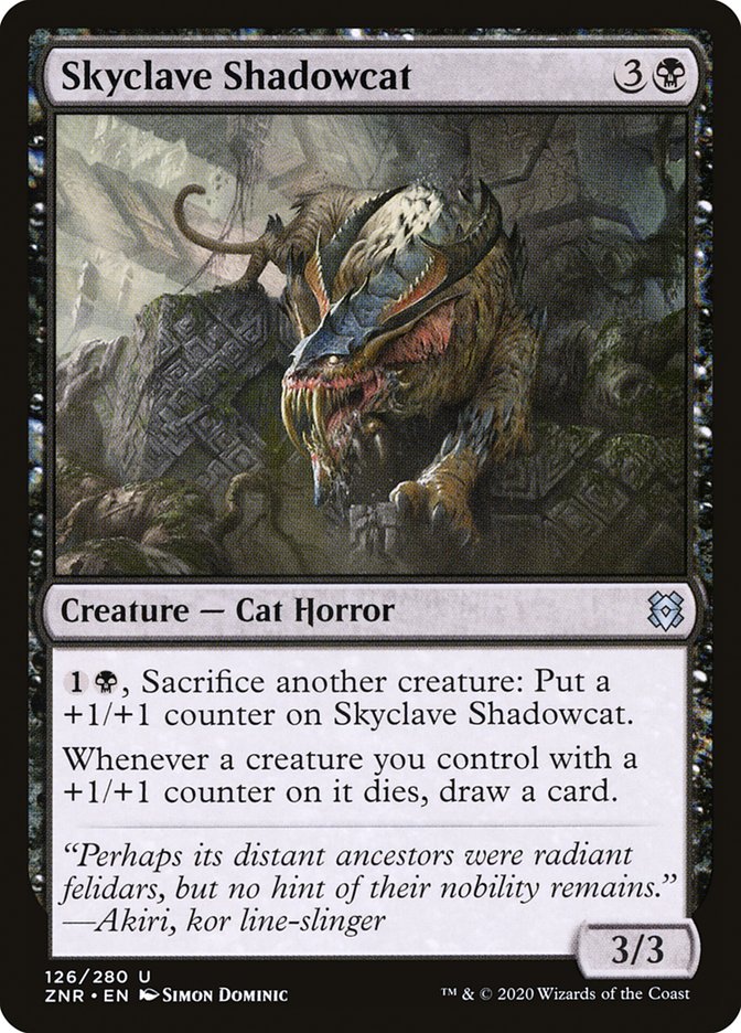 Skyclave Shadowcat [Zendikar Rising] | Devastation Store