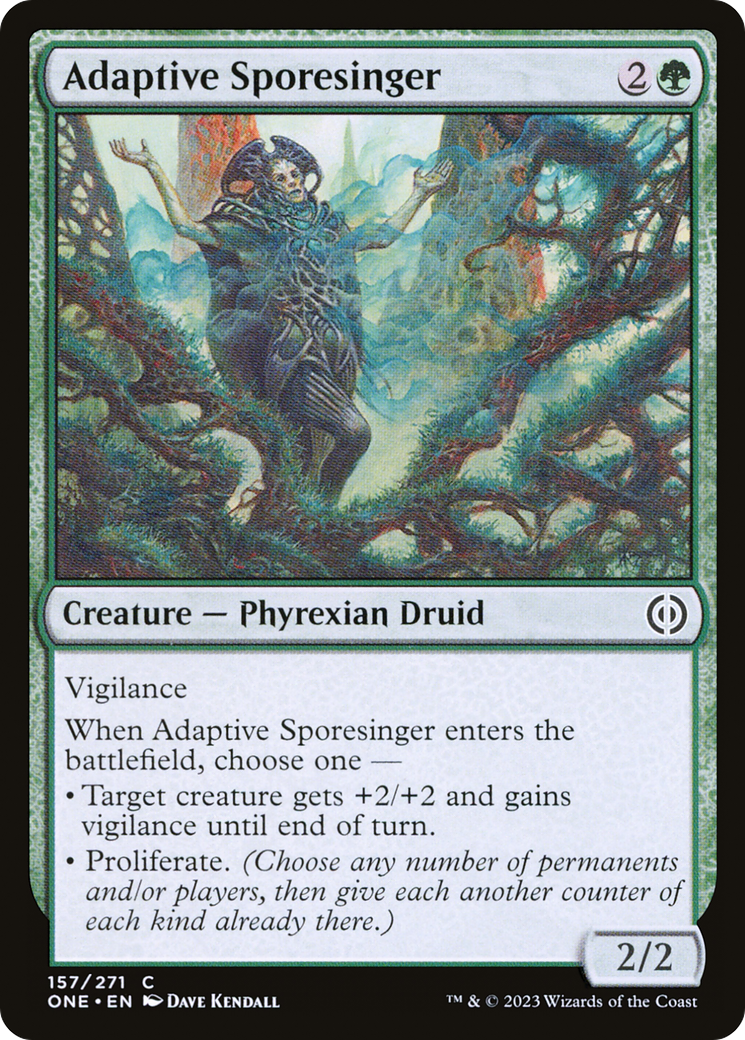 Adaptive Sporesinger [Phyrexia: All Will Be One] | Devastation Store