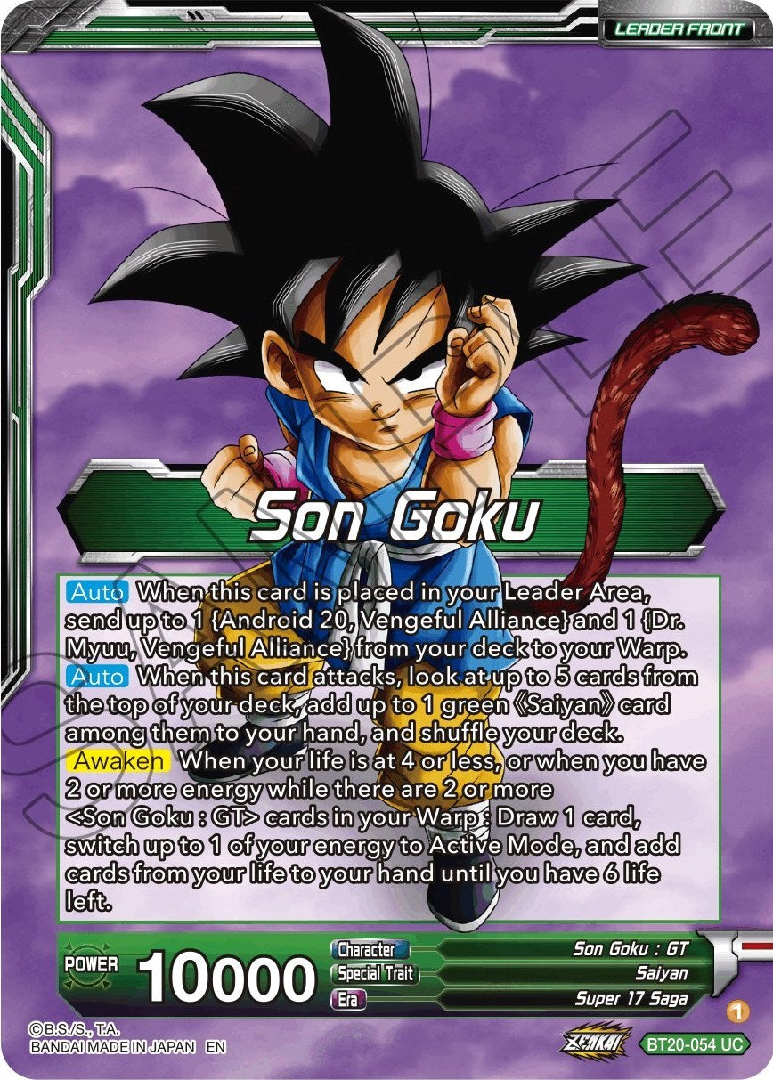 Son Goku // SS4 Son Goku, Betting It All (BT20-054) [Power Absorbed] | Devastation Store