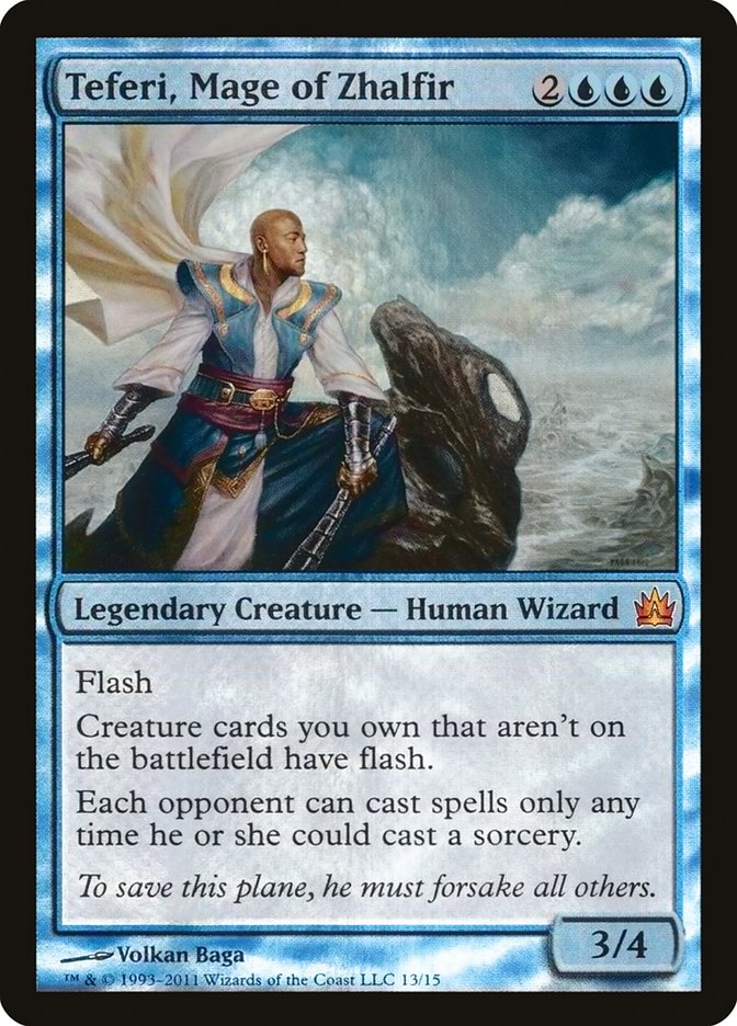 Teferi, Mage of Zhalfir [From the Vault: Legends] | Devastation Store