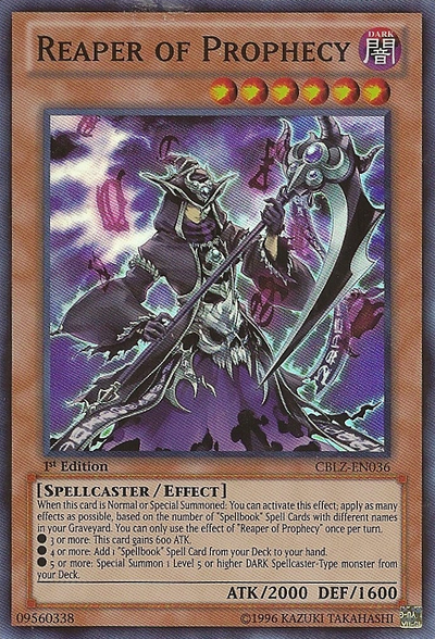 Reaper of Prophecy [CBLZ-EN036] Super Rare | Devastation Store