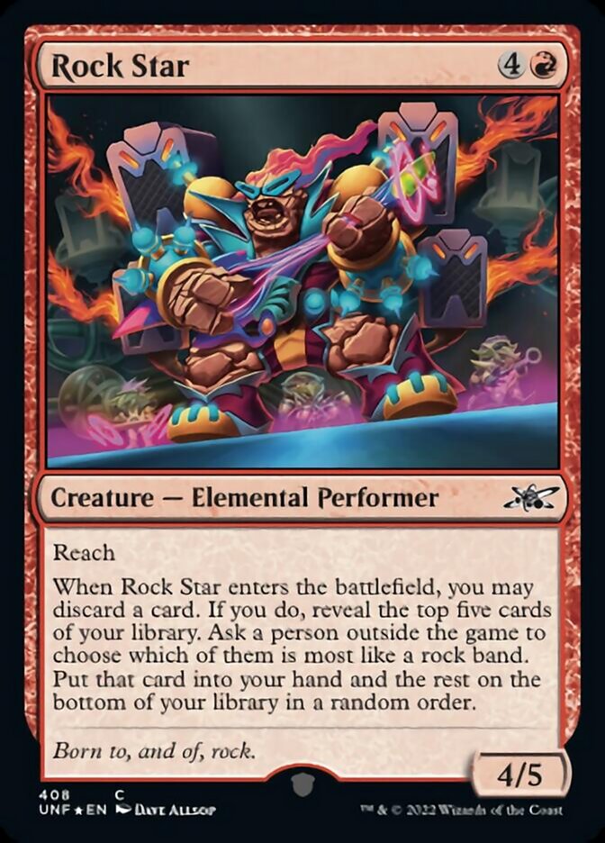 Rock Star (Galaxy Foil) [Unfinity] | Devastation Store