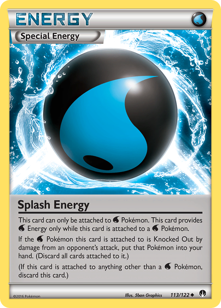 Splash Energy (113/122) [XY: BREAKpoint] | Devastation Store