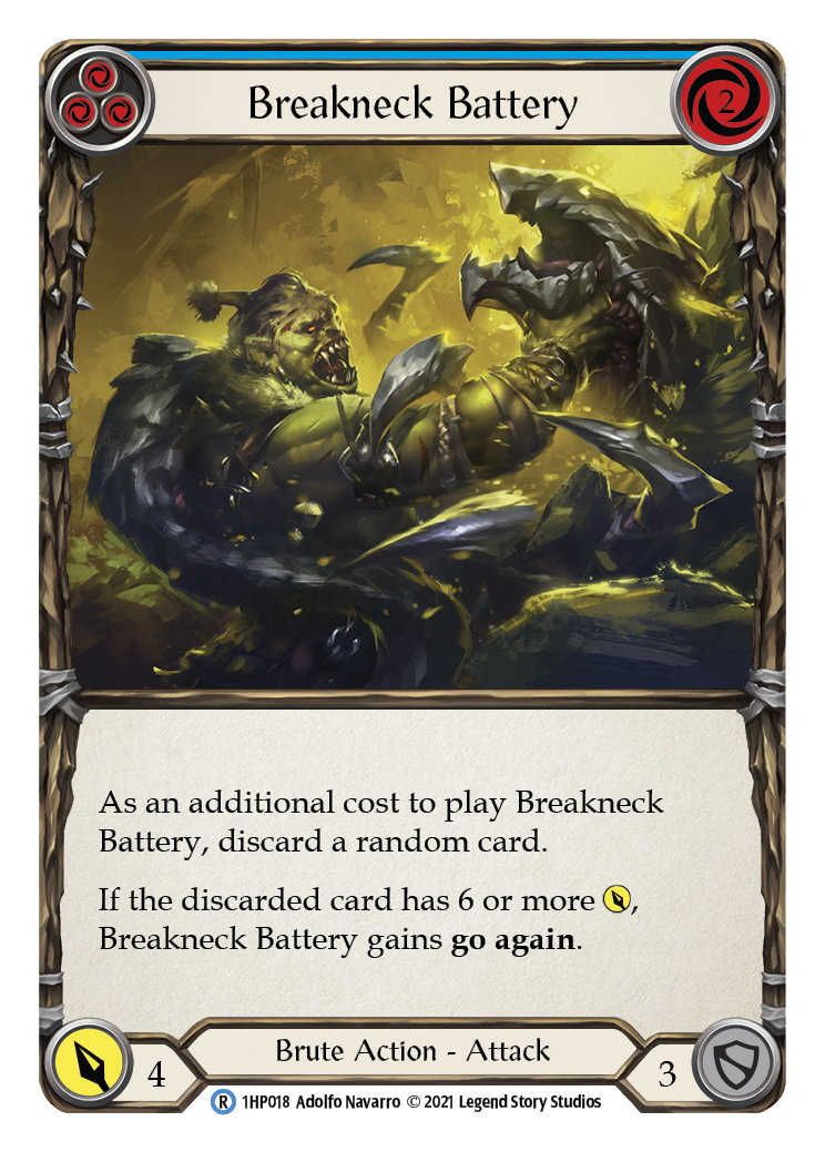 Breakneck Battery (Blue) [1HP018] | Devastation Store