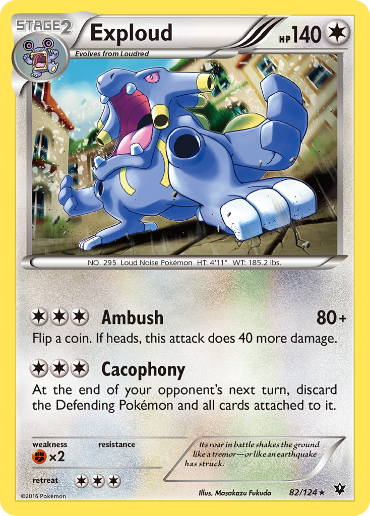 Exploud (82/124) [XY: Fates Collide] | Devastation Store