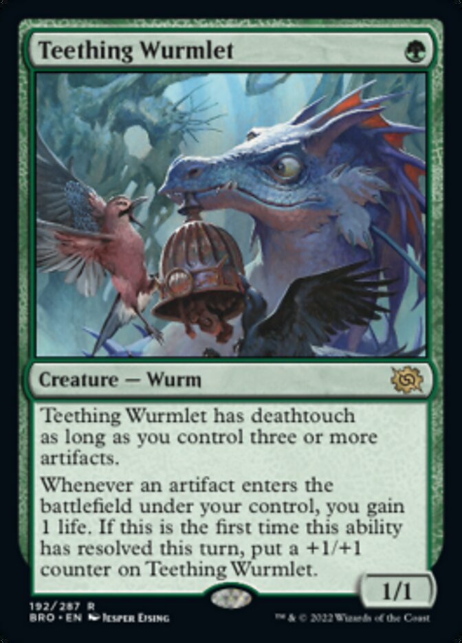 Teething Wurmlet [The Brothers' War] | Devastation Store