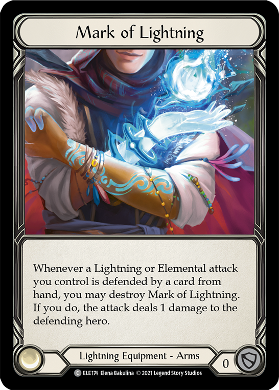 Mark of Lightning [ELE174] (Tales of Aria)  1st Edition Normal | Devastation Store