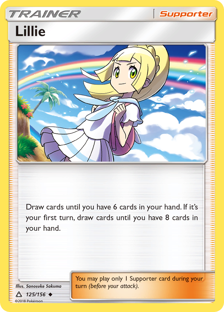 Lillie (125/156) [Sun & Moon: Ultra Prism] | Devastation Store