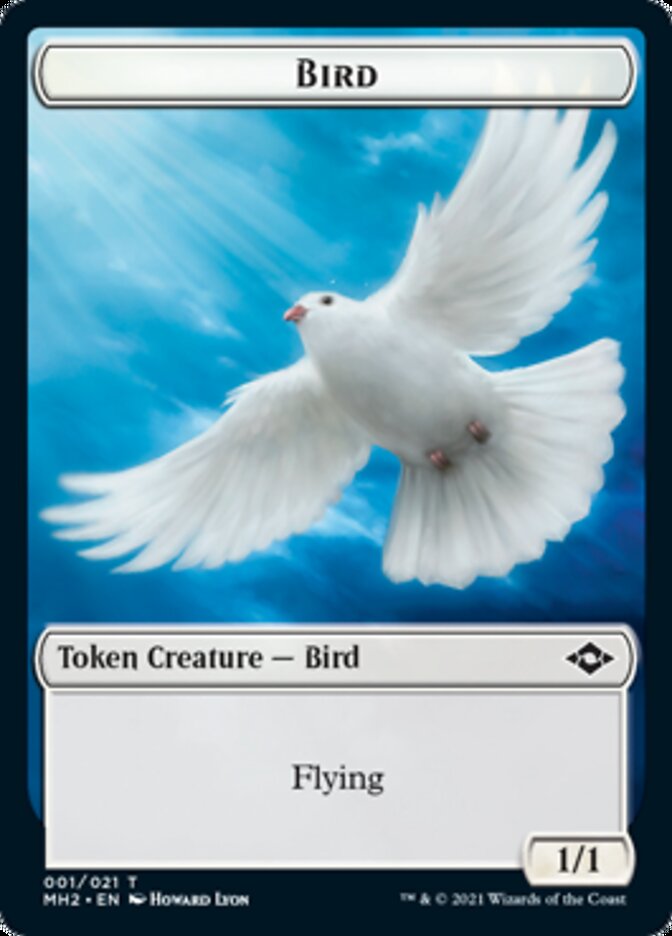 Bird Token // Clue Token (15) [Modern Horizons 2 Tokens] | Devastation Store
