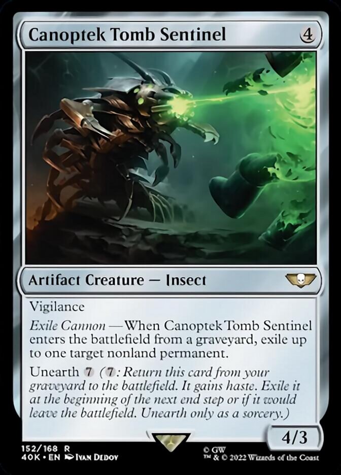 Canoptek Tomb Sentinel (Surge Foil) [Universes Beyond: Warhammer 40,000] | Devastation Store