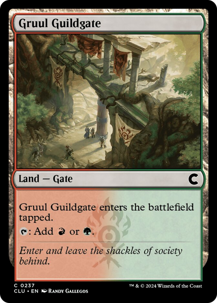 Gruul Guildgate [Ravnica: Clue Edition] | Devastation Store