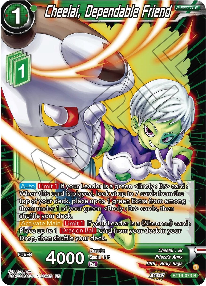 Cheelai, Dependable Friend (BT19-073) [Fighter's Ambition] | Devastation Store