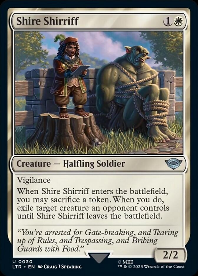Shire Shirriff [The Lord of the Rings: Tales of Middle-Earth] | Devastation Store