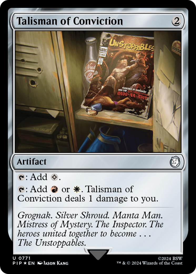 Talisman of Conviction (Surge Foil) [Fallout] | Devastation Store