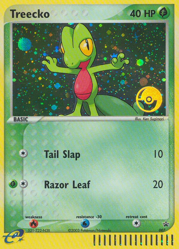 Treecko (007) [Nintendo: Black Star Promos] | Devastation Store